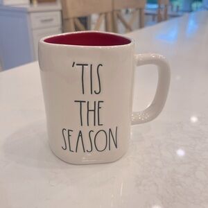Rae Dunn ‘Tis The Season Christmas mug. Practically new. Used as display